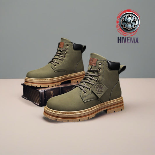 Botas Martín para Hombres - Estilo Británico Retro