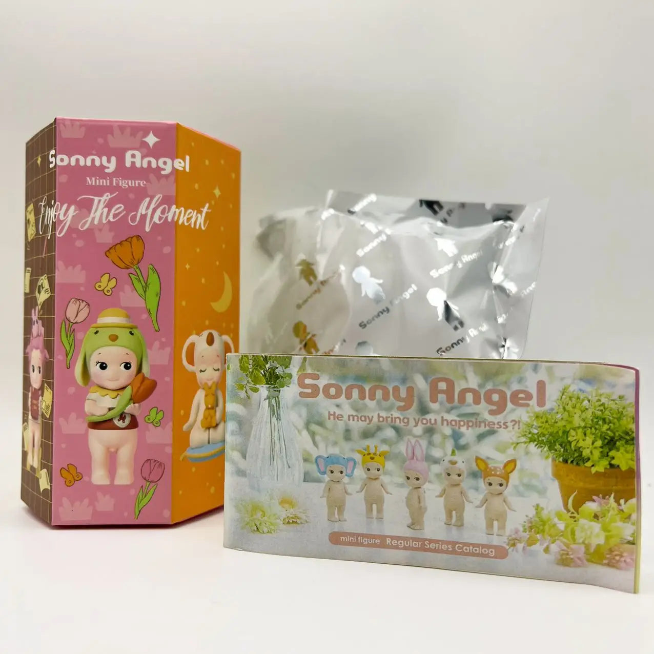 Sonny Angel Mini Figuhe Enjoy The Moment Series, caja ciega sorpresa misteriosa,